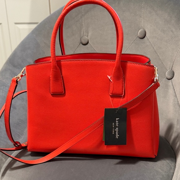 Kate Spade Red Berry Bag - Picture 4 of 8
